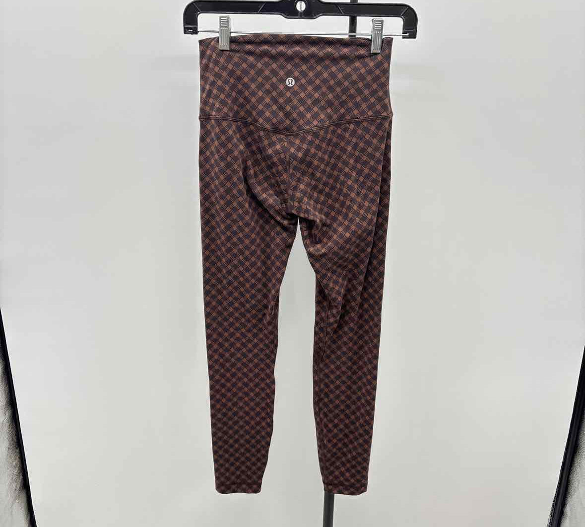 Lululemon Junior's Size 6 Brown Weave Leggings
