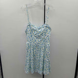 Altar'd State Junior's Size 14 Blue Floral Dress
