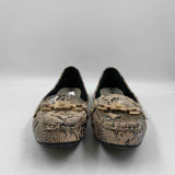 Anne Klein Women's Shoe Size 9 Brown Snakeskin Loafers