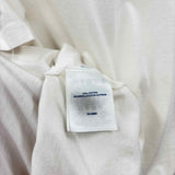Lands End Women's Size XL White Solid T-Shirt