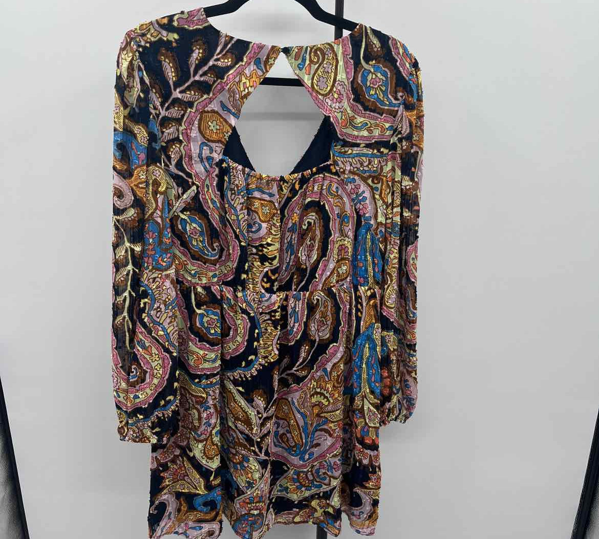 Sanctuary Women's Size XL Navy Floral Dress