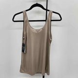 Guess Women's Size S Tan Shimmer Tank
