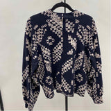 Anthropologie Junior's Size XL Black Abstract Sweater