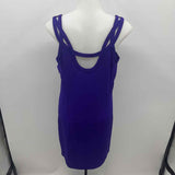 Diane Von Furstenberg Women's Size 0 Purple cutouts Dress