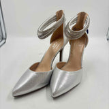 Apt 9 Women's Shoe Size 8 Silver Rhinestones Heels
