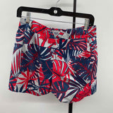 Columbia Women's Size 4 Navy Leaf Shorts