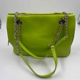 KATE SPADE Neon Green Patent Leather Shoulder Bag Purse