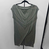 Prana Women's Size 6 Olive dotted Dress