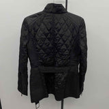 Banana Republic Women's Size S Black Quilted Coat
