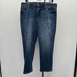 KUT Women's Size 14 Blue Solid Jeans