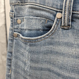 Liverpool Women's Size 4 Blue Solid Jeans