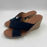 Tommy Bahama Women's Shoe Size 7 Navy Solid Wedges