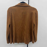 Style & Co. Women's Size L Caramel Solid Jacket
