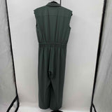 Lou & Grey Women's Size 2 Green Solid Jumper