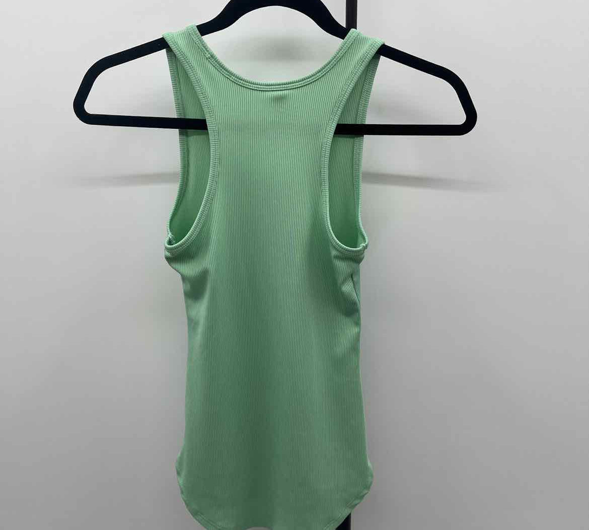 Under Armour Junior's Size XS Green Ribbed Tank