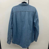 Pacsun Men's Size L Blue Solid Jacket