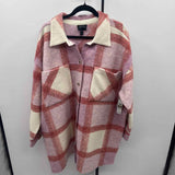 Tribal Women's Size XL Lavender Plaid Jacket