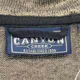 Canyon Creek Men's Size L Brown Heathered Long Sleeve Shirt