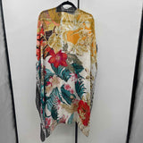 Ruggine Women's Size One Size Black Floral Cardigan