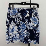 SC & Co Women's Size 6 Blue Floral Skirt