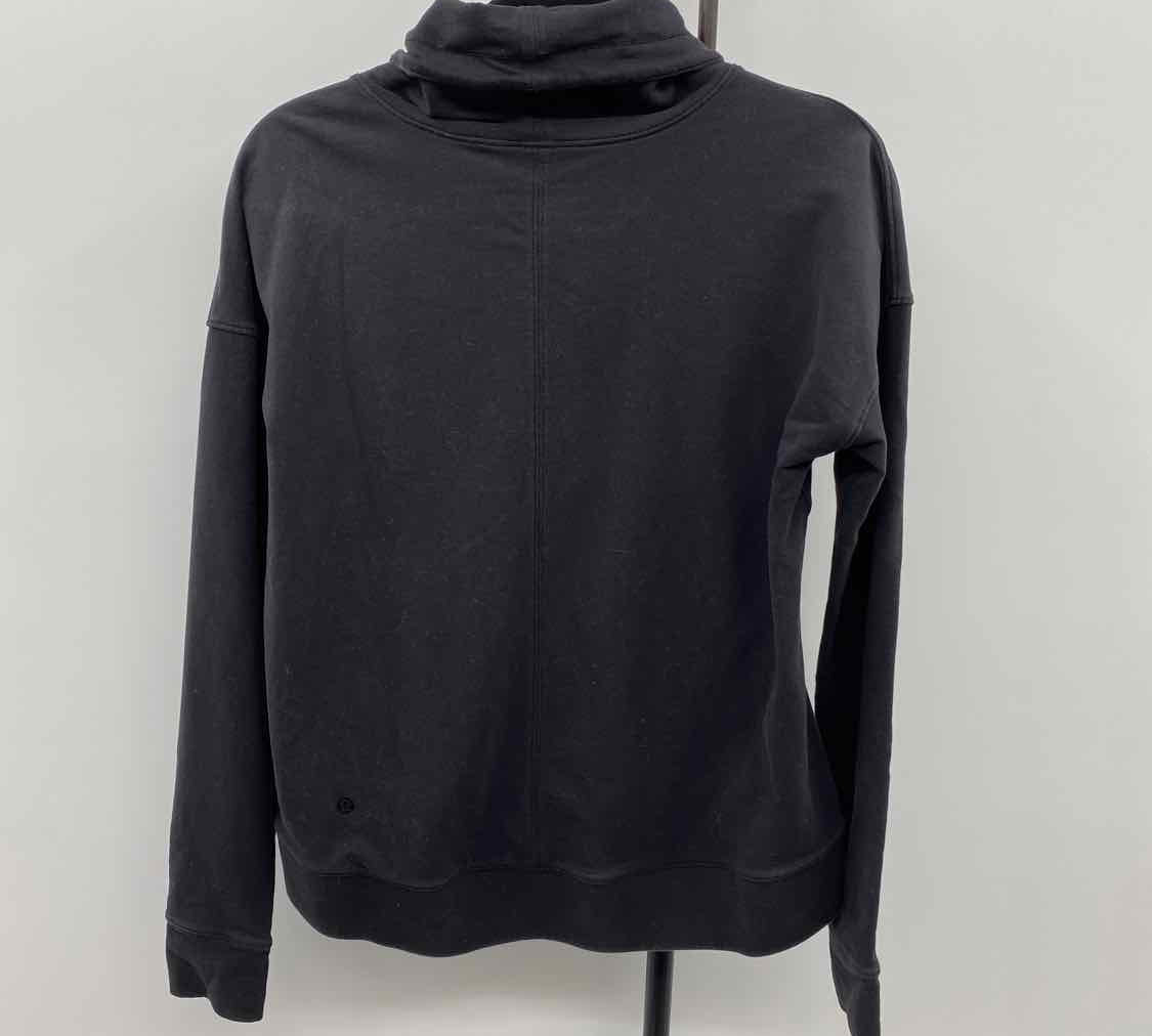 Lululemon Junior's Size S Black Solid Sweatshirt