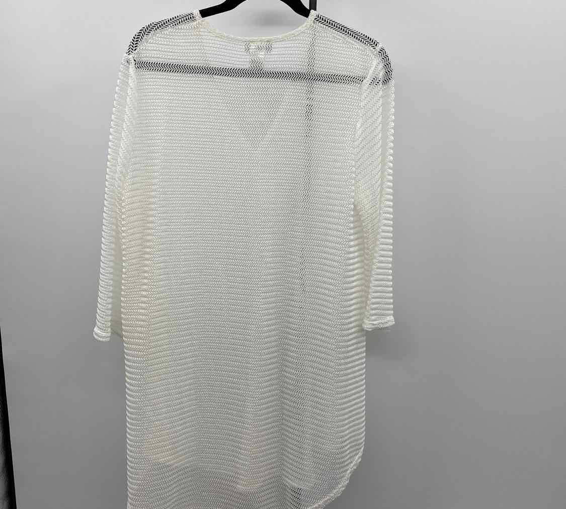 Jordan Taylor Women's Size XL White mesh Coverup