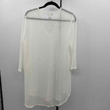 Jordan Taylor Women's Size XL White mesh Coverup