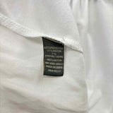 Neiman Marcus Women's Size L White Solid Long Sleeve Shirt