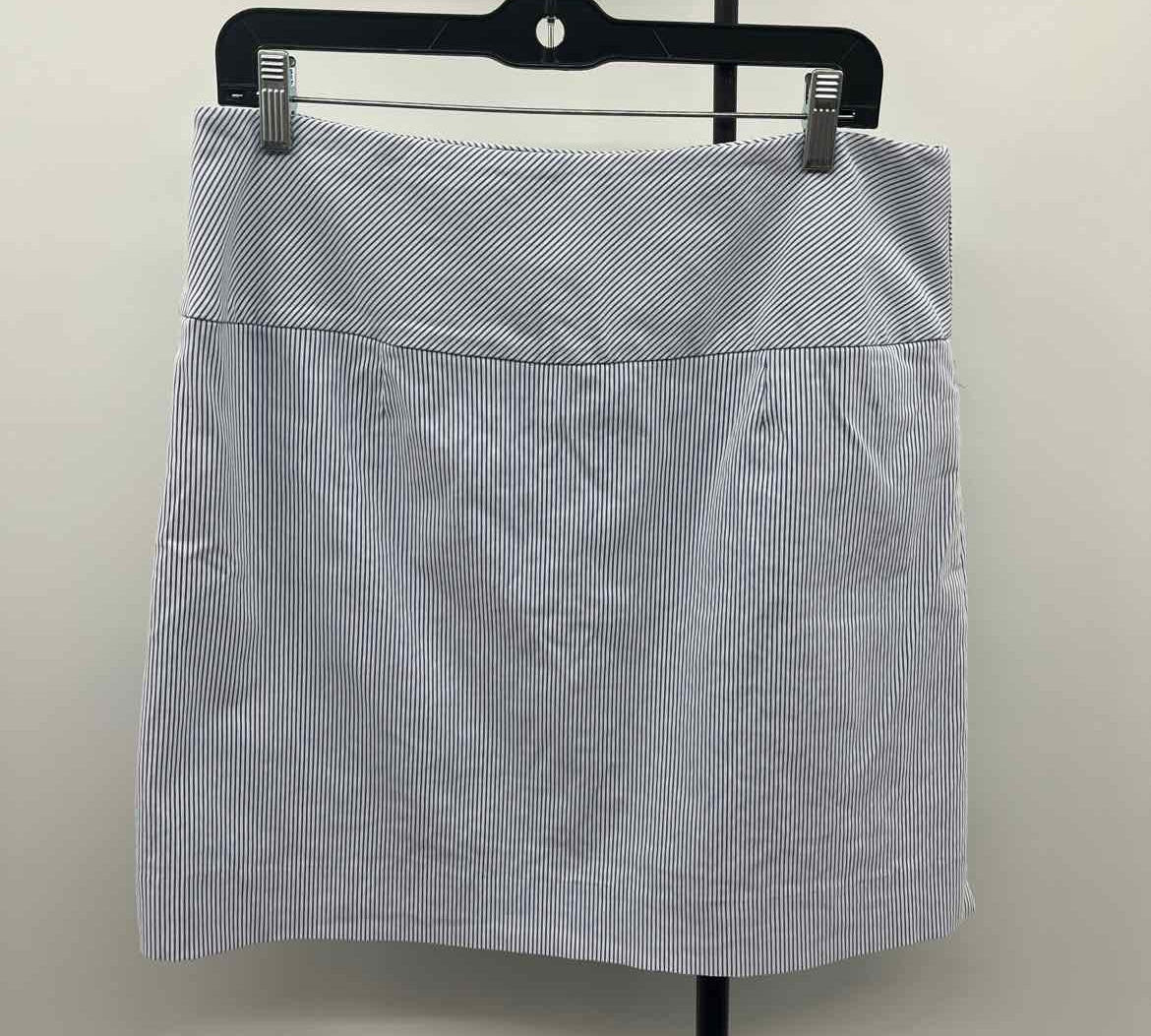 SC & Co Women's Size 14 Blue Stripe Skirt