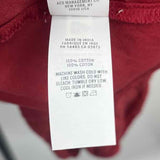 Aerie Junior's Size M Red Lace Long Sleeve Shirt