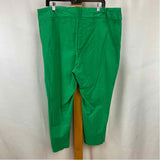 Jules & Leopold Women's Size 2X Green Solid Pants