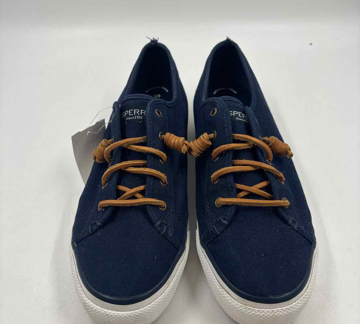 Sperry Women's Shoe Size 10 Navy Solid Sneakers