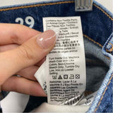 J Crew Women's Size 8 Blue Solid Jeans