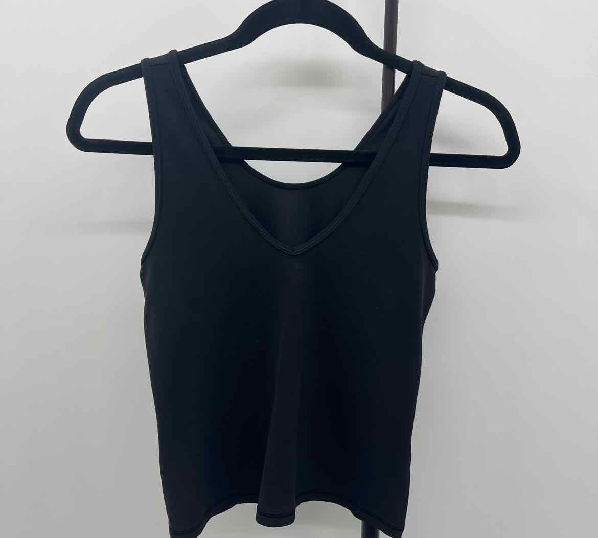 Athleta Women's Size M Black Solid Tank