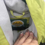 Cabela's Women's Size S Green Solid Jacket