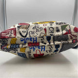 Brighton Women's White Luxe Multi-Pattern Purse