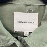 Thread & Supply Women's Size S Olive Solid Jacket