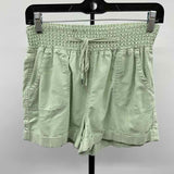 Forever 21 Women's Size 4 Green Solid Shorts