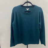 JJill Women's Size SP Teal Solid Sweater