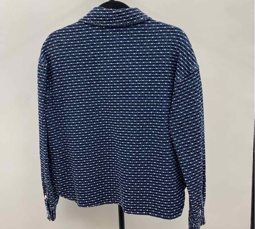 Bagatelle Women's Size M Navy Textured Jacket