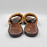 Sam Edelman Women's Shoe Size 6.5 Caramel Woven Sandals