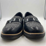 Clarks Women's Shoe Size 9.5 Black Tweed Loafers
