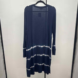 Maurices Women's Size L Navy Tie Dye Cardigan