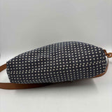 Fossil Women's Navy Luxe dots Purse
