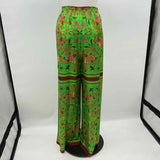 Tory Burch Women's Size 4 Green Floral Pants
