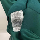 Xscape Women's Size 8P Green Solid Gown/Evening Wear