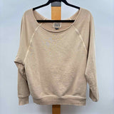 American Eagle Women's Size XS Tan Solid Sweatshirt