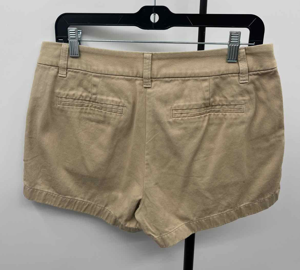 J Crew Women's Size 6 Tan Solid Shorts
