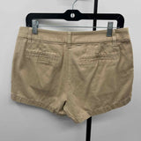 J Crew Women's Size 6 Tan Solid Shorts