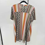BCBG Women's Size 10 Multi-Color Abstract Dress